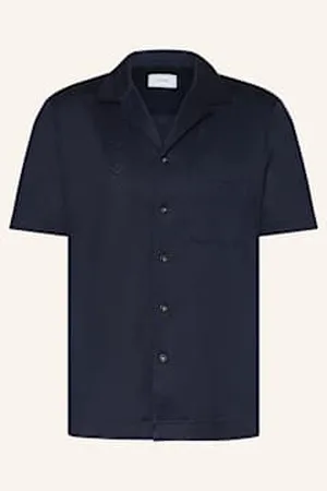Eton Koszula Z Klapami Regular Fit blau