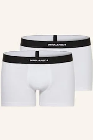 Dsquared2 Bokserki, 2 Szt. weiss