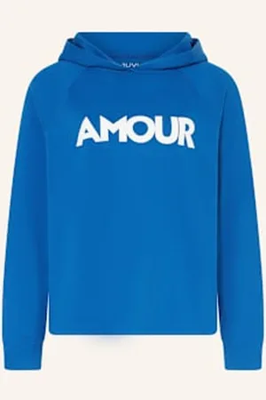 Juvia Bluza Z Kapturem Alena blau