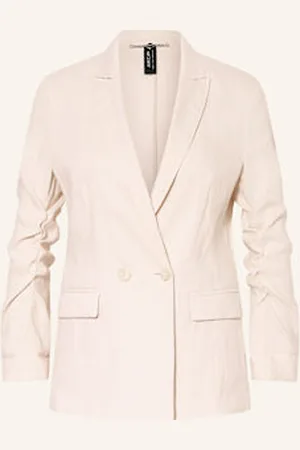 Marc Cain Blezer Z Dodatkiem Lnu beige