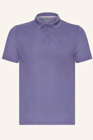Odlo Funkcyjna Koszulka Polo F-Dry Z Ochroną Uv 30+ grau