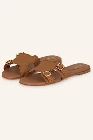 santoni Klapki braun
