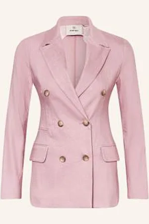 Anfiny Blezer Leona Z Lnem rosa