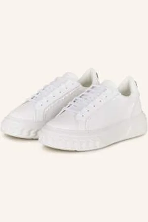 Casadei Sneakersy Off Road Z Cekinami weiss