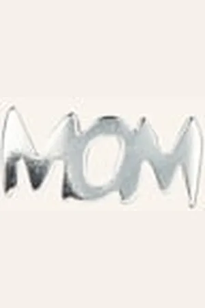 Lulu Copenhagen Kolczyk Na Sztyft Word Mom Ze Srebra Sterling 925 silber