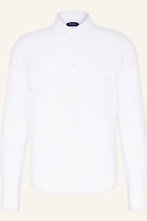 Maerz Koszula Z Materiału Pika Regular Fit weiss