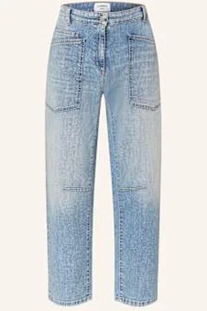 Cambio Jeansy Mom Ocean blau
