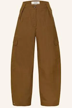 COS Barrel Jeans braun
