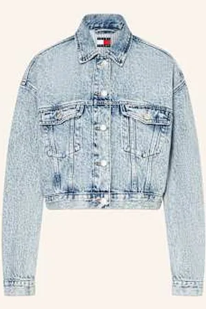 Tommy Hilfiger Krótka Kurtka Jeansowa blau