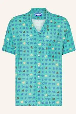 ARRELS Barcelona Koszula Z Klapami Light Blue Lucky Charms × Mary Comfort Fit blau