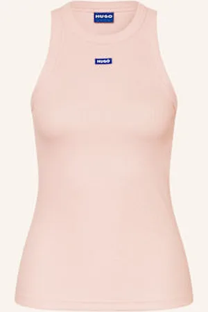 Hugo Blue Top Easy Tank rosa