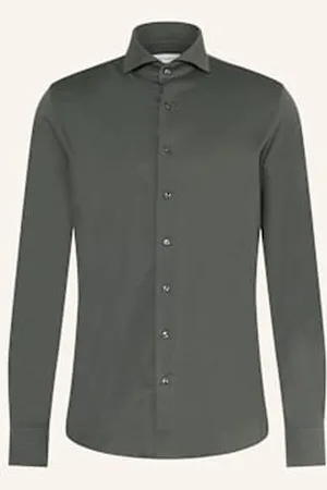 Profuomo Koszula Slim Fit gruen