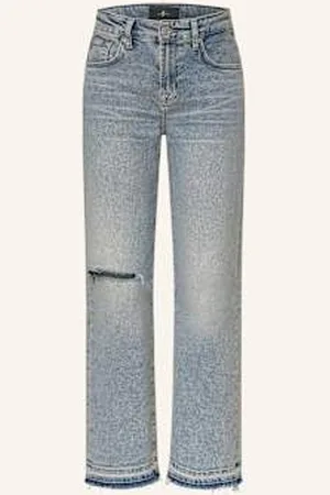 7 for all Mankind Jeansy Straight Calie blau