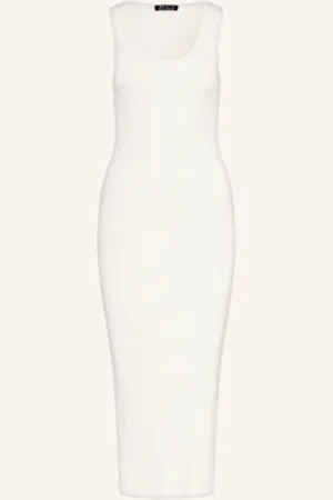 Armani Exchange Sukienka Z Dzianiny weiss