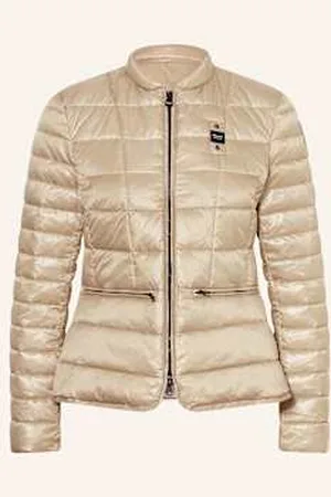 Blauer Kurtka Pikowana Oriole beige