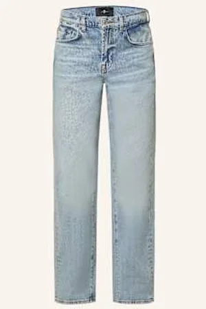 7 for all Mankind Jeansy Wide Leg Tess blau