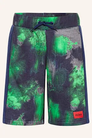 HUGO BOSS Szorty Dresowe blau
