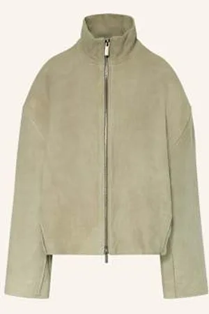 REMAIN Kurtka Skórzana beige