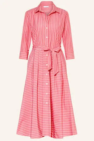 Rossana Diva Sukienka Koszulowa Z Rękawami 3/4 pink
