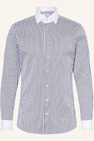 1863 BY ETERNA Koszula Slim Fit blau