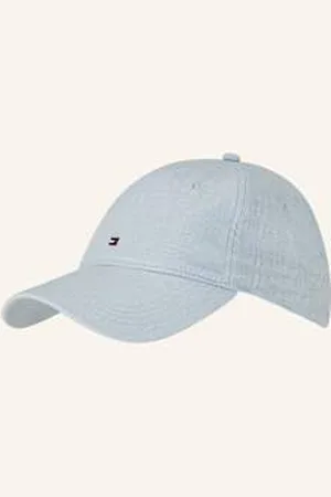 Tommy Hilfiger Czapka Z Lnu blau