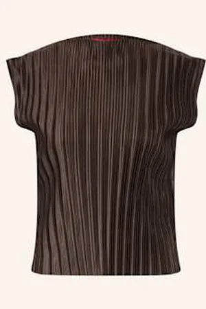 Max&Co. Top Plisowany Ninas braun