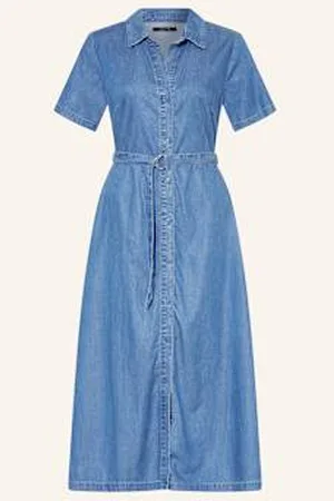 Comma, Sukienka Jeansowa blau