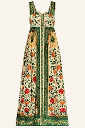 Farm Rio Sukienka Garden Tapestry gruen