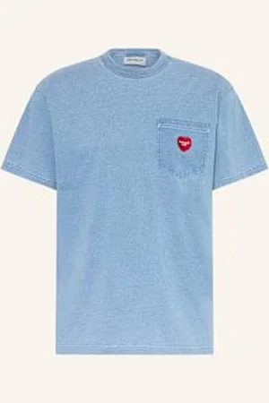 Carhartt T-Shirt Ingo Pocket W Stylu Jeansowym blau