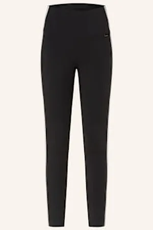 Goldbergh Legginsy Forme schwarz