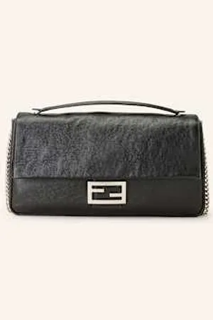 Fendi Torba Na Ramię Baguette Chain Large schwarz