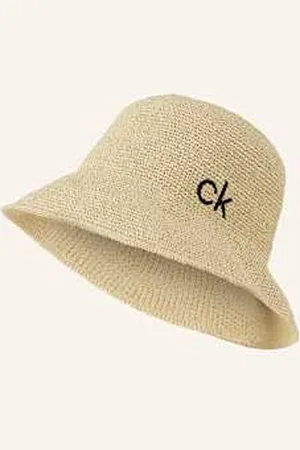 Calvin Klein Czapka Rybacka beige