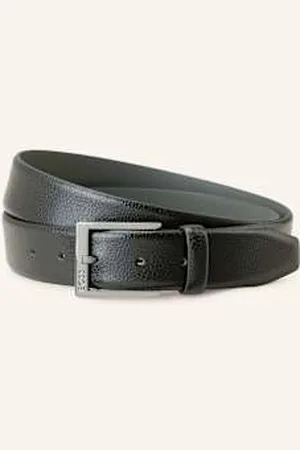 HUGO BOSS Pasek Skórzany Elloy schwarz