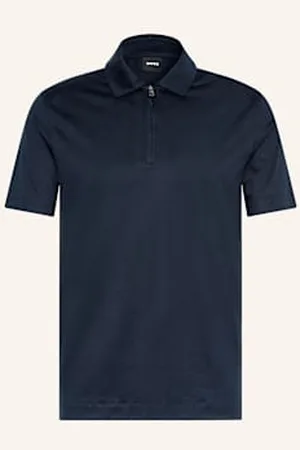 HUGO BOSS Koszulka Polo Z Dżerseju Paras blau