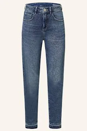 Opus Jeansy Skinny Evita blau
