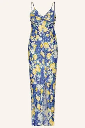 Claudie Pierlot Sukienka Satynowa blau