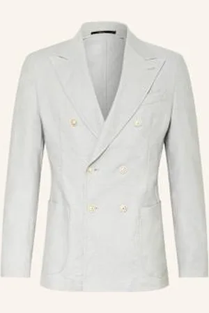 Windsor Marynarka Garniturowa Salino Extra Slim Fit Z Dodatkiem Lnu grau