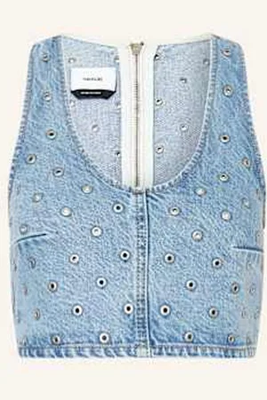 haikure Top Jeansowy Antoine Z Ćwiekami blau