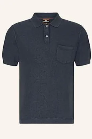 Parajumpers Koszulka Polo Z Dzianiny Raf blau