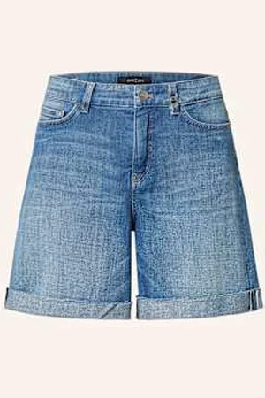 Marc Cain Szorty Jeansowe Waukee blau