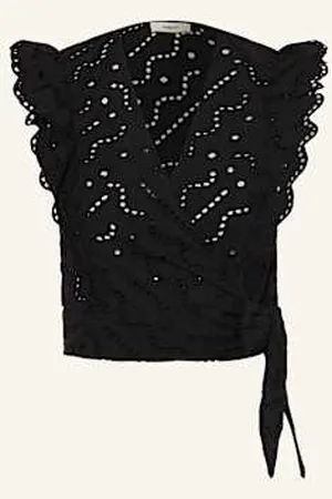 Suncoo Top Lila schwarz