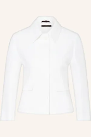 Windsor Blezer Z Dodatkiem Lnu weiss