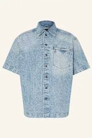 HUGO BOSS Koszula Jeansowa Lapou Comfort Fit blau