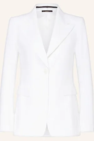 Windsor Blezer Z Dodatkiem Lnu weiss