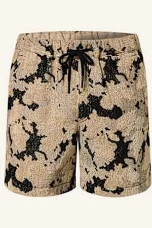Oas Szorty Z Tkaniny Frotte Jura Contrast beige