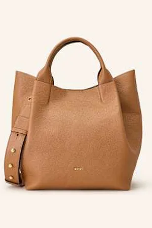 Abro+ Torba Shopper Essential Medium Z Saszetką braun
