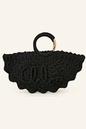 Chloé Torebka Bracelet Paravent schwarz