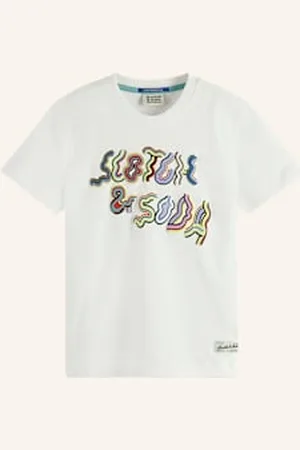 Scotch&Soda T-Shirt weiss