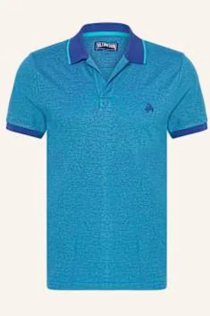 Vilebrequin Koszulka Polo Z Piki Palatin blau
