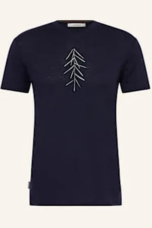Icebreaker T-Shirt 150 Tech Lite Z Wełny Merino blau